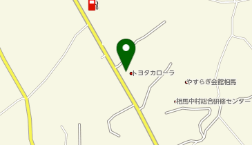 トヨタカローラいわき相馬店の地図画像