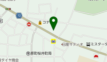 日産プリンス福島Pフィールド23の地図画像