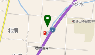 福島日産伊達店の地図画像