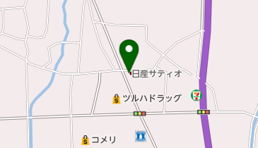 福島日産喜多方関柴店の地図画像