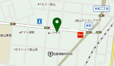 東日本三菱自動車販売郡山中央店の地図画像