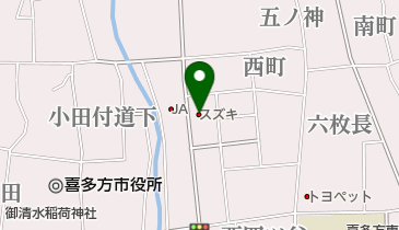 スズキ自販福島喜多方営業所の地図画像