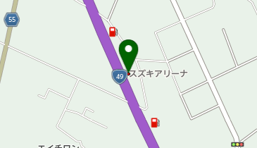 スズキ自販福島スズキアリーナ郡山西の地図画像