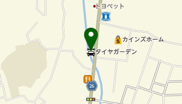 タイヤガーデンマルヨシの地図画像