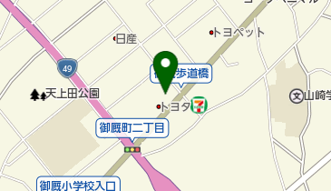 タイヤガーデンいわき内郷の地図画像