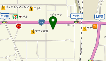 トレッド会津若松店の地図画像