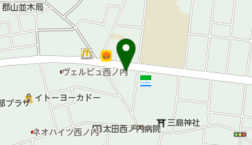 カーコンビニ倶楽部スーパーショップ郡山店の地図画像