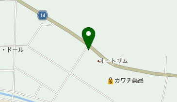 (有)角田自動車商会の地図画像