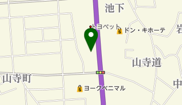 (有)須賀川モータースの地図画像