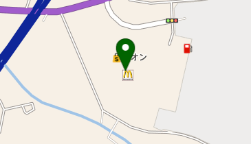 一口茶屋白河西郷イオン店の地図画像