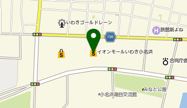 ペッパーランチイオンモールいわき小名浜店の地図画像