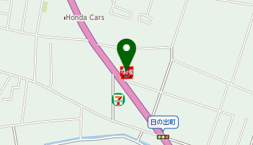 すき家6号南相馬原町店の地図画像