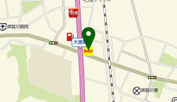 デニーズ須賀川店の地図画像