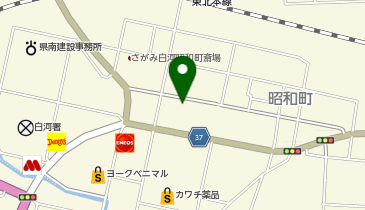 とみや食堂の地図画像