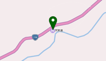 天栄温泉天栄湯の地図画像
