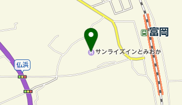 サンライズインとみおかの地図画像