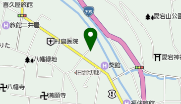 旅館千歳の地図画像
