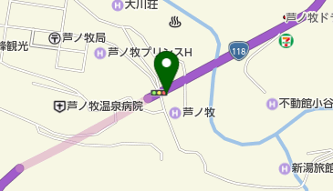 旅館福泉の地図画像