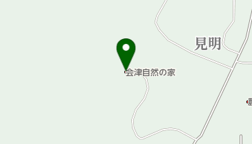 福島県会津自然の家の地図画像