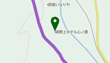 湯野上ホテル心ノ癒の地図画像