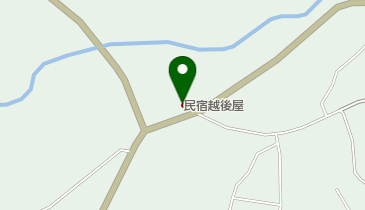 温泉民宿越後屋の地図画像