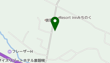 高原の宿の地図画像