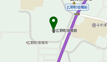 広野町体育館の地図画像