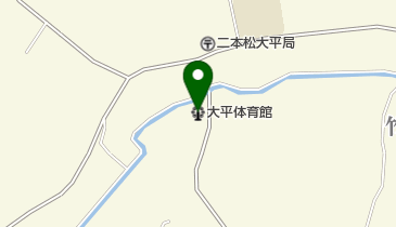 大平体育館の地図画像