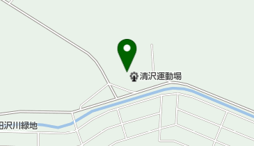 清沢地区体育館の地図画像