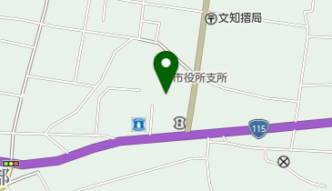 東部体育館の地図画像