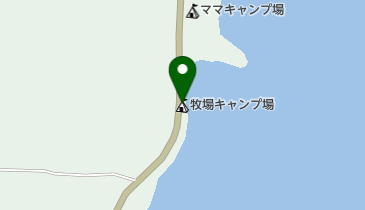 牧場キャンプ場の地図画像
