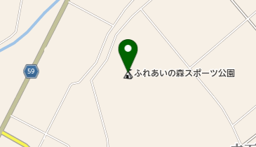 ふれあいの森スポーツ公園の地図画像