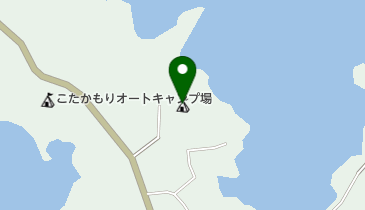 曽原湖オートキャンプ場の地図画像