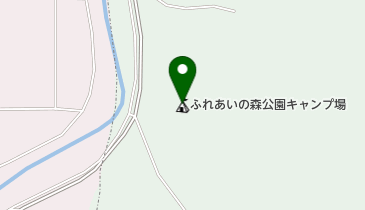 ふれあいの森公園キャンプ場の地図画像