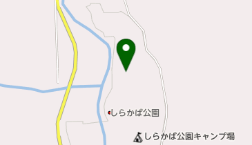 しらかば公園テニスコートの地図画像