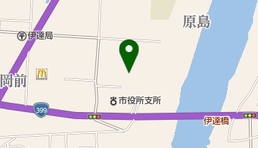 伊達テニスコートの地図画像