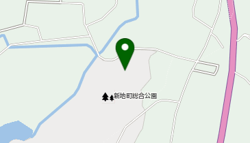 新地町総合体育館の地図画像