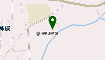 田村市滝根運動場の地図画像