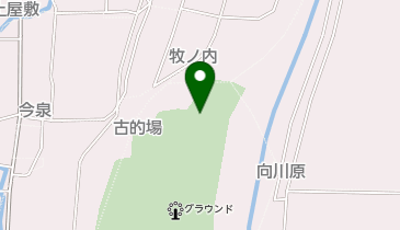 猪苗代町運動公園テニスコートの地図画像
