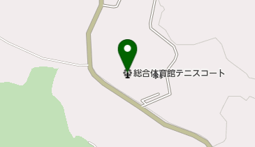 本宮市総合体育館テニスコートの地図画像
