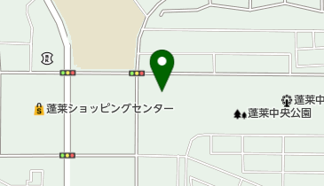蓬莱中央公園テニスコートの地図画像
