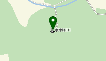 宇津峰カントリークラブの地図画像