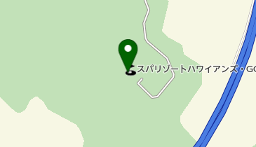 スパリゾートハワイアンズ・ゴルフコースの地図画像
