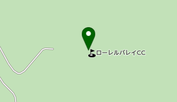ローレルバレイカントリークラブの地図画像