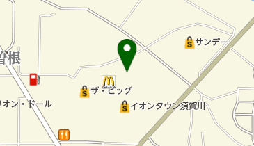 ソユーエンターテイメントスタジオ須賀川店の地図画像