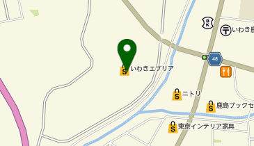 GiGOいわきエブリアの地図画像