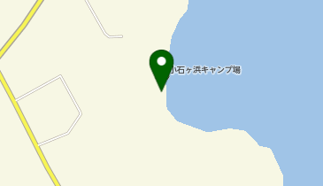 小石ヶ浜湖水浴場の地図画像