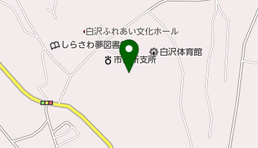 白沢B&G海洋センターの地図画像