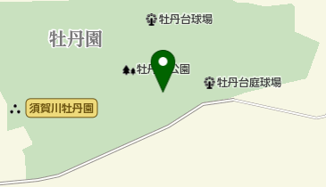 須賀川市牡丹台水泳場の地図画像