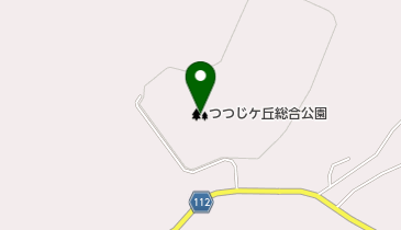 田村市大越つつじヶ丘公園プールの地図画像